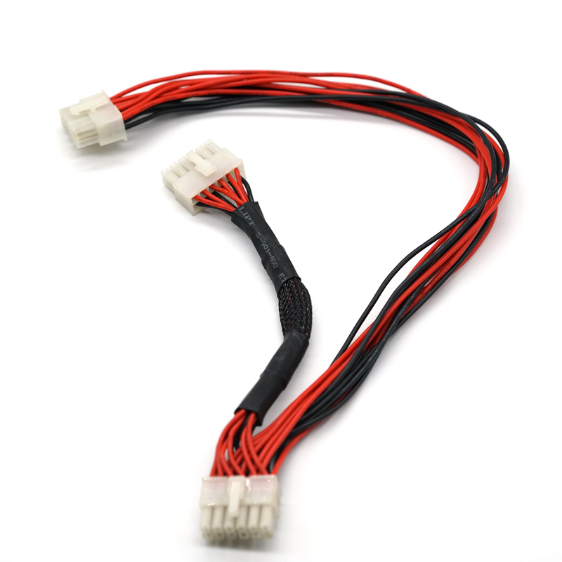 Molex 5557 Terminal Wire 4.2mm Double Row Molex Wire Harness สำหรับคอมพิวเตอร์เครื่องยนต์พาวเวอร์ซัพพลาย