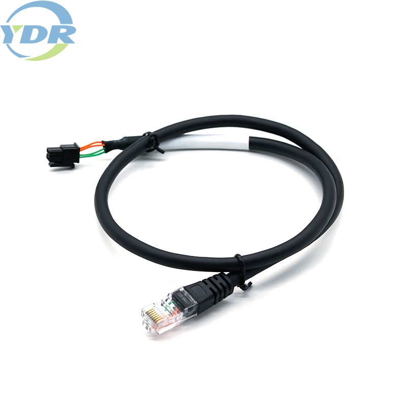 สายเคเบิลเครือข่าย RJ45 8P8C Molex 43025-0400 สายเคเบิล