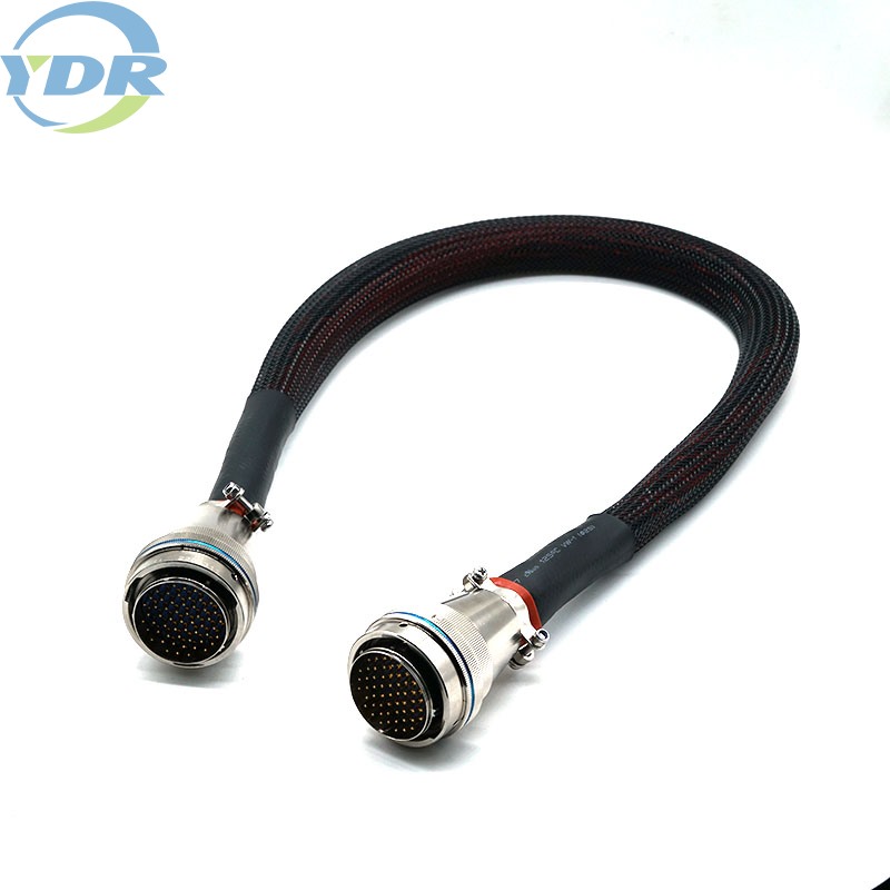 XC36T55Z1H1 Aviation 55 Core Plug Connector สายเคเบิลประกอบลวด